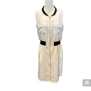 Calvin Klein Sleeveless Dress with Zipper Size M